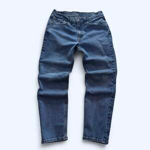 Levi's 514 Straight Fit Blue Denim Jeans 34x30